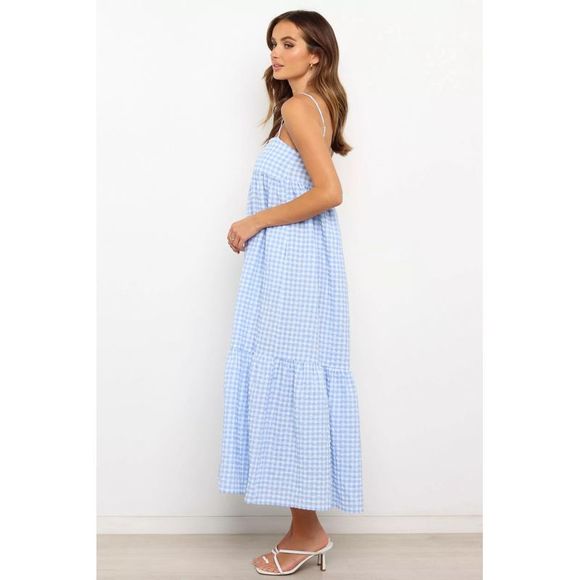 Petal & Pup Womens Bradley Midi Dress US 10 Blue AUS 14 - NWT $86 - Picture 4 of 7